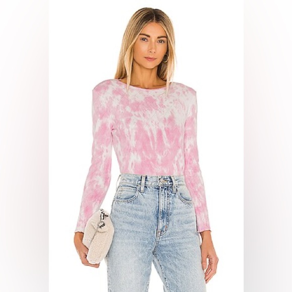 Loveshackfancy pink tie dye top! 🩷🎀